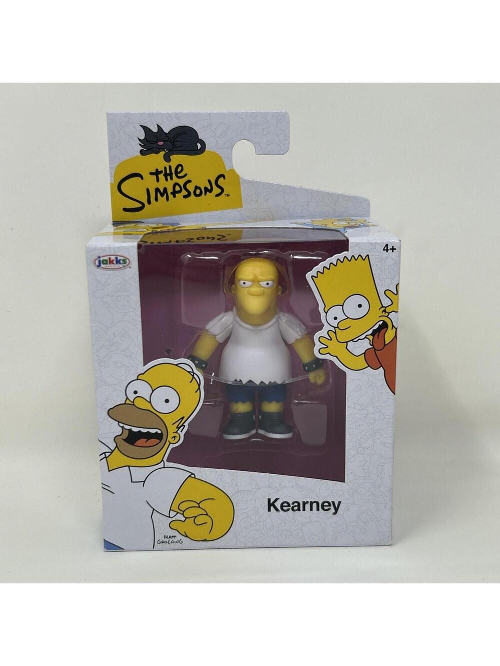 The Simpsons Kearney Mini Action Figure 2.5 Inch Brand New Sealed Jakks Pacific